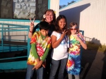 Sixth graders get groovy on 60s day. Photo by Joni Reynolds.